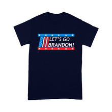 Load image into Gallery viewer, Standard T-Shirt - Let’s Go Brandon Conservative US Flag Women Men