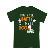 Load image into Gallery viewer, Shawty a Lil Batty She My Lil Boo Thang Halloween - Standard T-Shirt