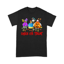 Load image into Gallery viewer, chick or treat halloween - Standard T-Shirt