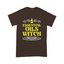 Load image into Gallery viewer, Funny Halloween Tshirt - Essential Oils Witch - Standard T-Shirt