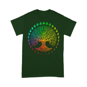 Tree of Life Phases of the Moon - Standard T-Shirt