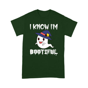 I Know I Am Bootiful Boo Halloween - Standard T-Shirt