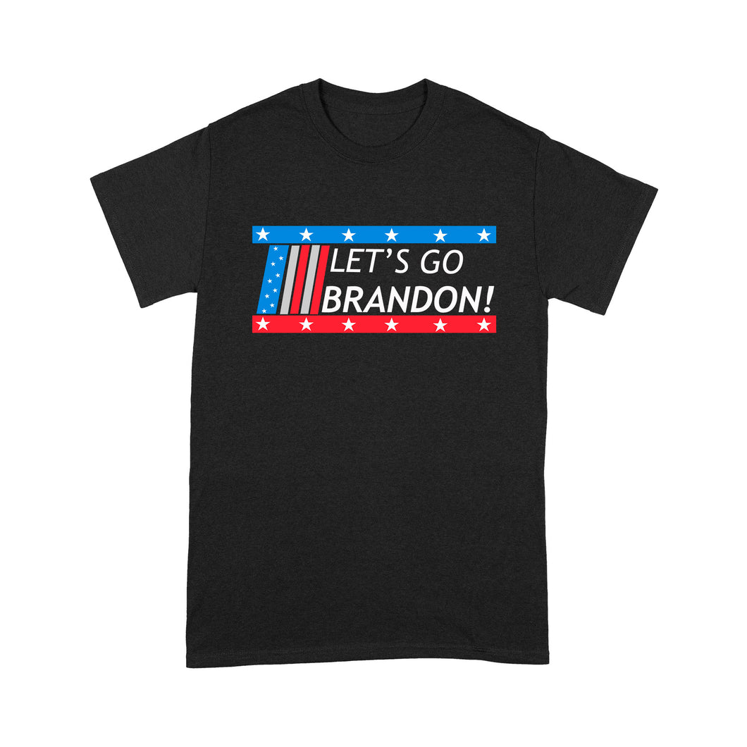 Standard T-Shirt - Let’s Go Brandon Conservative US Flag Women Men