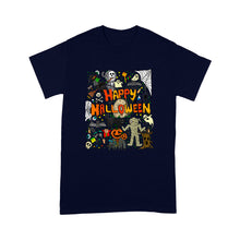 Load image into Gallery viewer, Happy Halloween Scary Retro - Standard T-Shirt