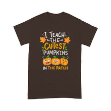 Load image into Gallery viewer, Halloween Pre-K Teacher Cutest Pumpkins - Standard T-Shirt