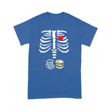 Load image into Gallery viewer, Halloween Pregnancy beer ,sandwiches - Standard T-Shirt