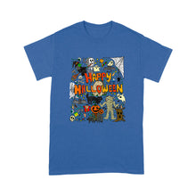 Load image into Gallery viewer, Happy Halloween Scary Retro - Standard T-Shirt