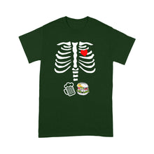 Load image into Gallery viewer, Halloween Pregnancy beer ,sandwiches - Standard T-Shirt