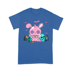 Kawaii Pastel Goth Creepy Rabbit Halloween Bunny - Standard T-Shirt