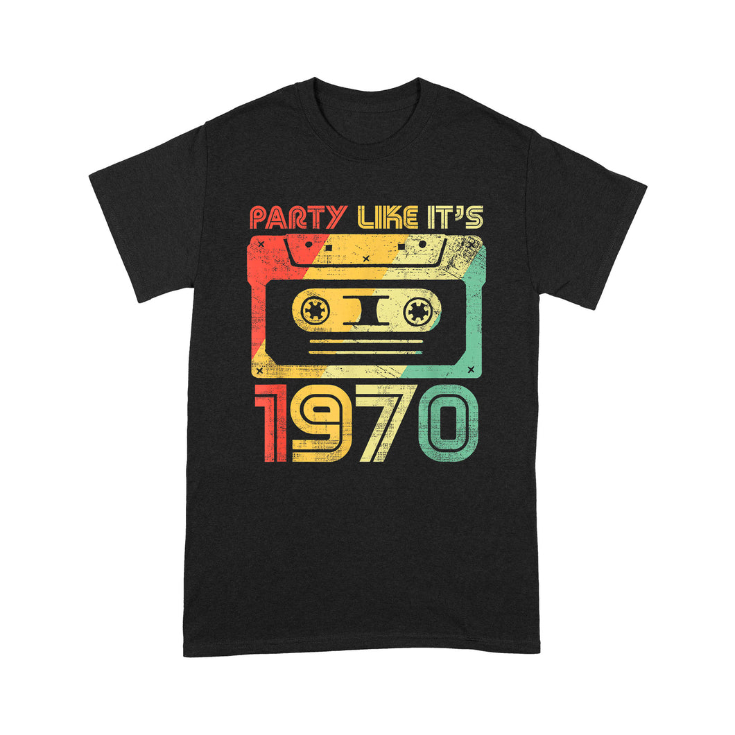 Party Like It's 1970 Retro 70s Party Outfit Costume - Standard T-Shirt