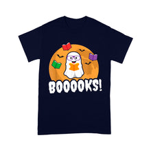 Load image into Gallery viewer, Booooks Ghost T Shirt Boo Read Books Library - Standard T-Shirt