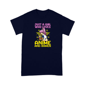 Standard T-Shirt - Anime Art For Women Teen Girls Anime Merch Ramen Anime Lover