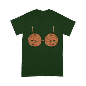 Coconut Bra Hawaiian Tiki Hula Party DIY Halloween - Standard T-Shirt