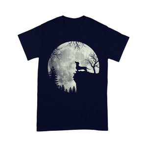 Dachshund And Moon Halloween - Standard T-Shirt