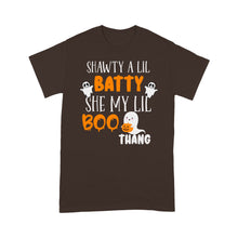 Load image into Gallery viewer, Shawty a Lil Batty She My Lil Boo Thang Halloween - Standard T-Shirt