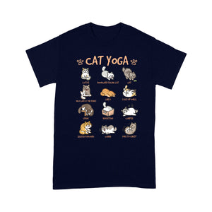 Cat Yoga Poses - Standard T-Shirt