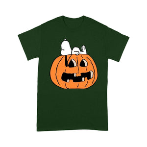 pumpkin with my dog cutes - Standard T-Shirt