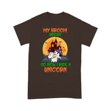 Load image into Gallery viewer, My Broom Broke So Now I Ride A Unicorn - Standard T-Shirt