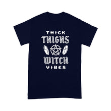 Load image into Gallery viewer, Thick Thighs Witch Vibes - Standard T-Shirt