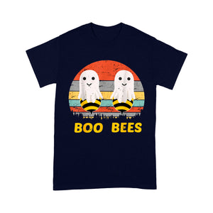 Boo Bees Vintage Halloween - Vintage Boo Bees Funny - Standard T-Shirt