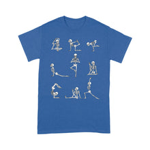 Load image into Gallery viewer, Yoga Skeleton for a Yoga Fan - Standard T-Shirt