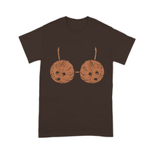 Load image into Gallery viewer, Coconut Bra Hawaiian Tiki Hula Party DIY Halloween - Standard T-Shirt