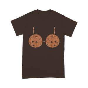 Coconut Bra Hawaiian Tiki Hula Party DIY Halloween - Standard T-Shirt