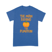 Load image into Gallery viewer, Halloween Pregnancy Man Pumpkin - Standard T-Shirt