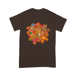 Standard T-Shirt - Marvel Avengers Gingerbread Cookie Plate Holiday