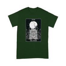 Load image into Gallery viewer, The Moon and Cat Tarot Card Occult Goth Halloween Gothic - Standard T-Shirt