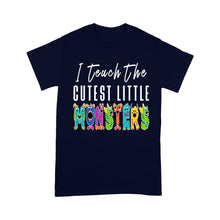 Load image into Gallery viewer, Halloween Teacher - I Teach The Cutest Little Monsters - Standard T-Shirt