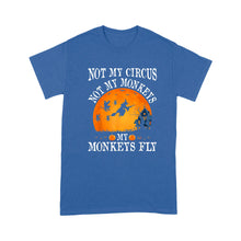 Load image into Gallery viewer, Not My Circus Not My Monkeys Halloween Party Costume G - Standard T-Shirt