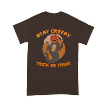 Load image into Gallery viewer, stay creepy trick or treat halloween - Standard T-Shirt