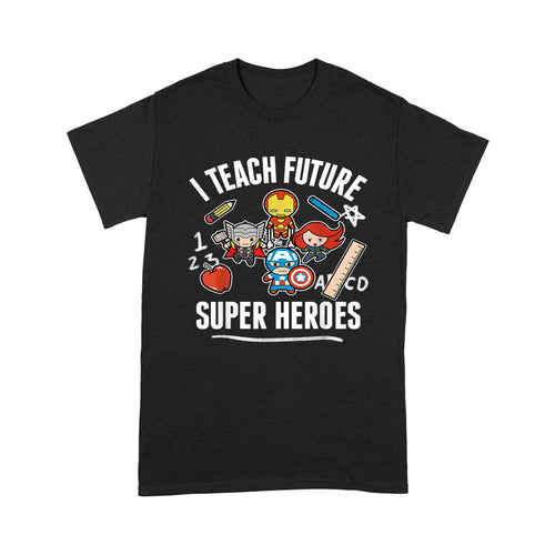 Standard T-Shirt - Marvel Avengers Classic I Teach Super Heroes Graphic