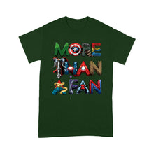 Load image into Gallery viewer, Standard T-Shirt - Marvel Avengers More Than A Fan Word Stack