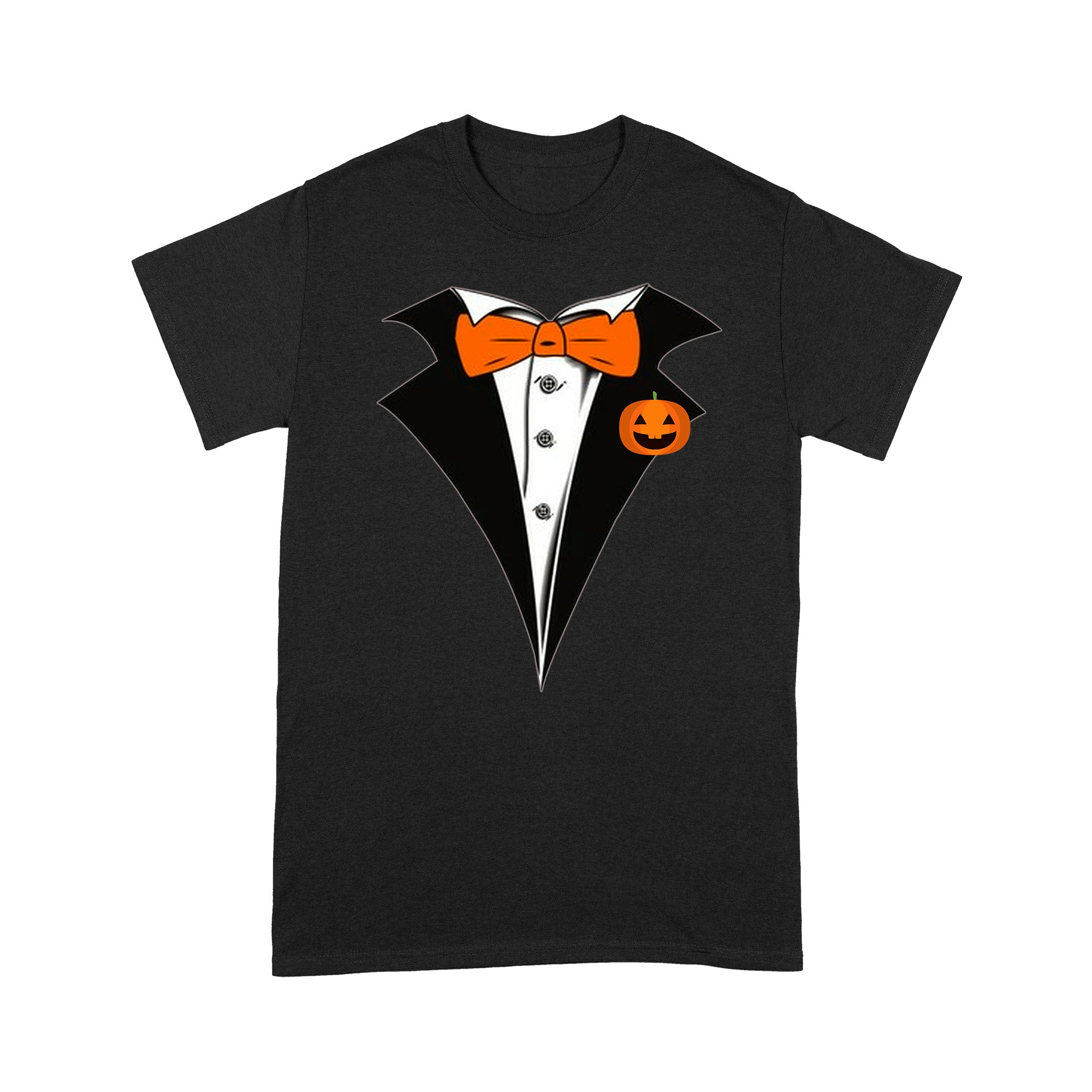 happy halloween tie with pumpkin - Standard T-Shirt