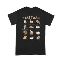 Load image into Gallery viewer, Cat Yoga Poses - Standard T-Shirt