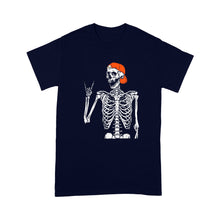 Load image into Gallery viewer, Rocker Skeleton Hand Rock On Costume Funny Halloween - Standard T-Shirt