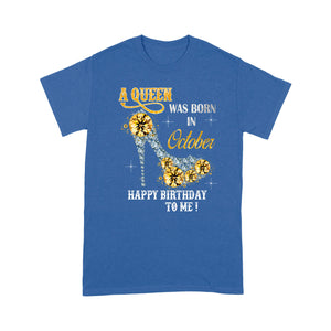 a queen was born october - Standard T-Shirt