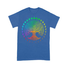 Load image into Gallery viewer, Tree of Life Phases of the Moon - Standard T-Shirt