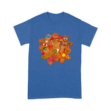 Load image into Gallery viewer, Standard T-Shirt - Marvel Avengers Gingerbread Cookie Plate Holiday