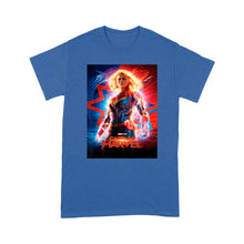 Load image into Gallery viewer, Standard T-Shirt - Marvel Captain Marvel Suited Up Poster