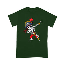 Load image into Gallery viewer, Halloween Dabbing Pirate Skeleton Funny Dab Boys - Standard T-Shirt